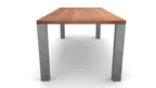 Buche Holztisch massiv Ansicht Stirnkante