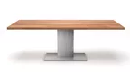 Massivholztisch aus Eiche 4cm astfrei