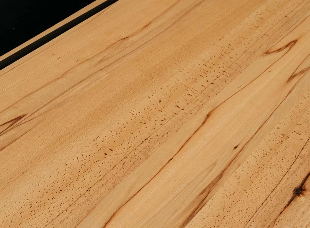 Kernbuche Platte Massivholz auf Maß in 4cm Stärke gefertigt Kernbuche Platte Massivholz auf Maß in 4cm Stärke gefertigt