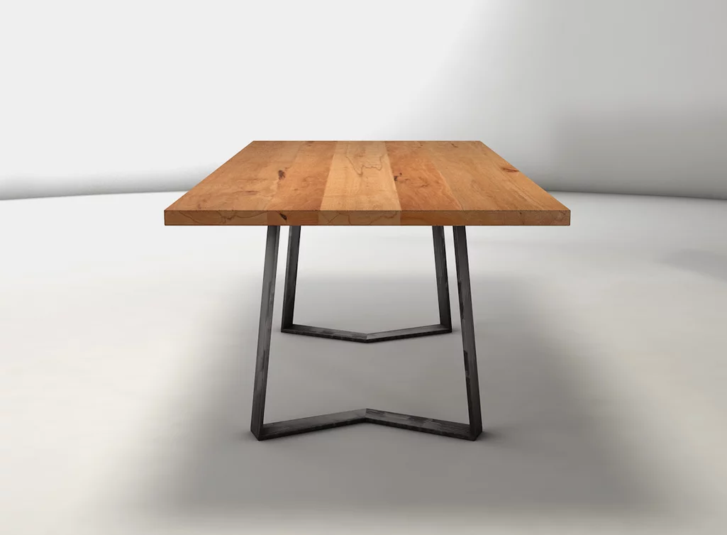 Kernbuche Esstisch im Industrial Style nach deinen Maßen gefertigt Kernbuche Esstisch im Industrial Style nach deinen Maßen gefertigt