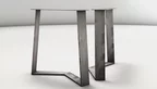 Metallkufen Gestell WF392 ohne Tischplatte Beispielbild