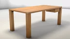 Schreibtisch Buche massiv - Modell ACA848-ST