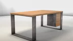 Schreibtisch Massivholz Buche in verschiedenen Oberflächen erhältlich UAL906-ST