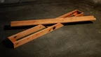 Kabelkanal aus dem Holz der Buche in massiver Ausführung gefertigt