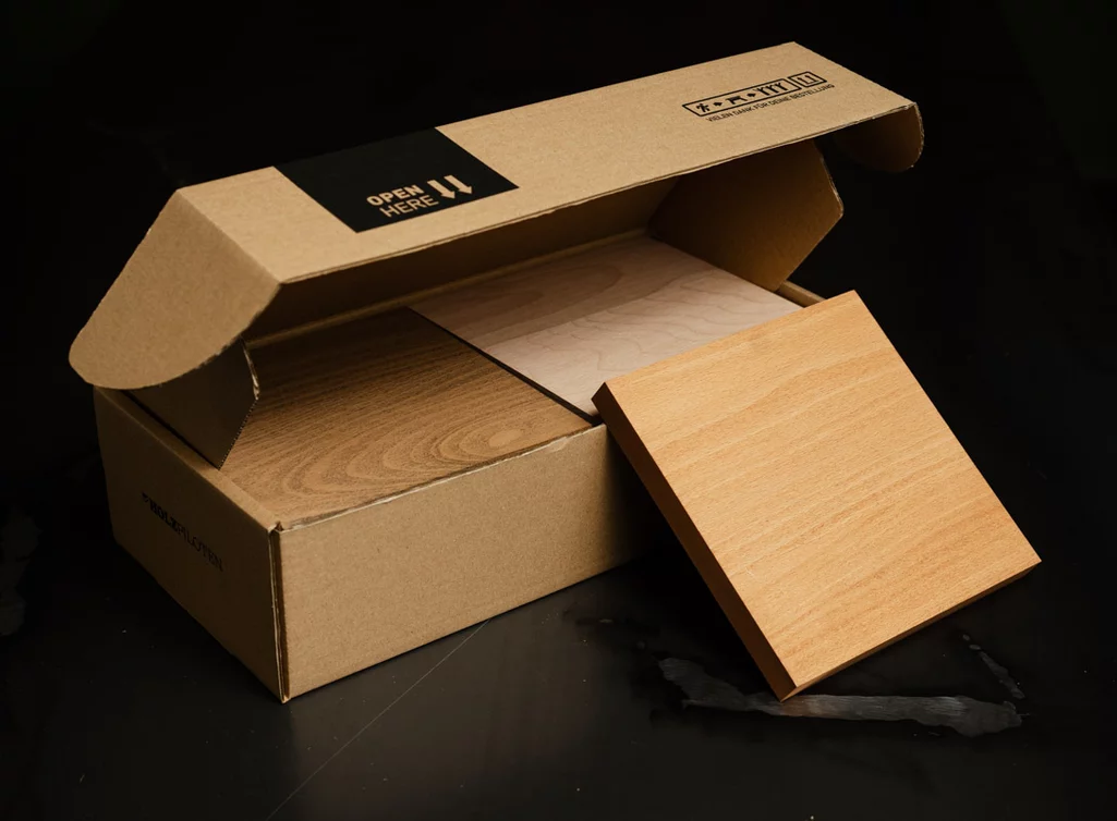 Holzmuster Set Buche alle Farben