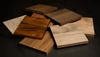 Holzmuster Set Nussbaum alle Farben