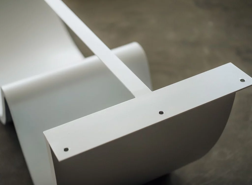 GW9525 Tischgestell mit Auflageplatte und Lochbohrungen