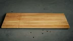 Eichenholz Tischplatte 150x80cm plus 50cm Verlängerungsstück astfrei