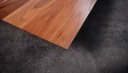 Nussbaum Tischplatte 200x90cm mit Facettenkante