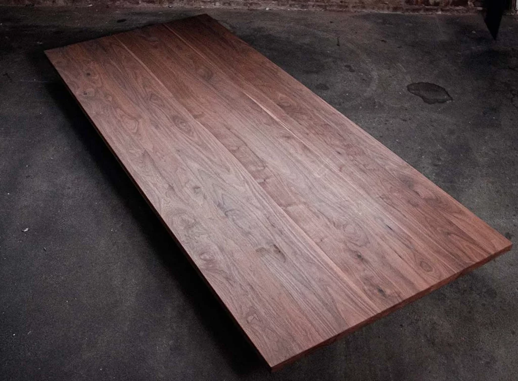 Massivholz Nussbaum Tischplatte 250x110cm