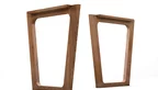 Holz Tischkufen konisch nach Maß