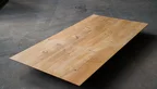 Tischplatte Eiche astig mit Schweizer Kante 150x80cm