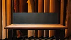 Rückwand Schreibtisch aus Metall und recyceltem Filz