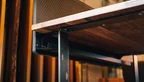 Schreibtisch Rückwand modular mit verschiedenem Zubehör zur Auswahl