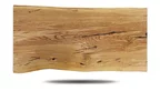 Baumscheibe Eiche Unikat Nr.301 vollmassiv 180cm lang