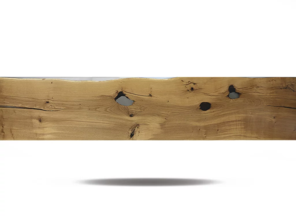 Baumstammscheibe Eiche 302cm, Unikat Nr. 302